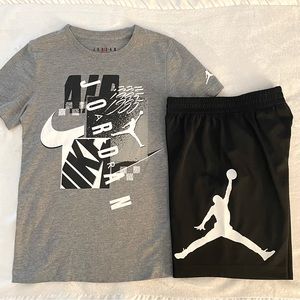Jordan shorts set